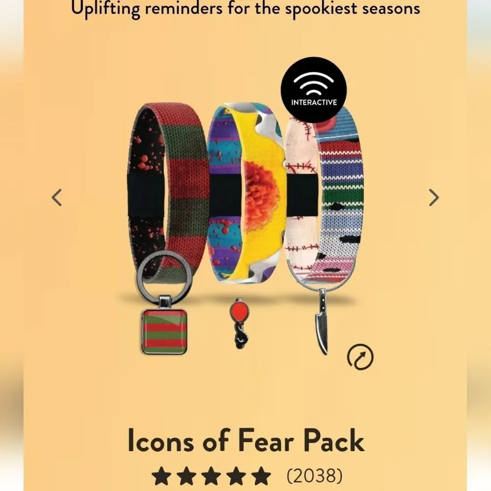 ZOX "FOREVER YOUNG" #403 "IT" DERRY HALLOWEEN GOLDIE Balloon Charm & Wristband - Picture 5 of 5